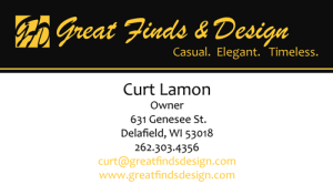Great Finds & Design - Business Card